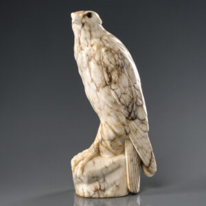Carved Alabaster Bird of Prey